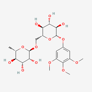 molecular formula C21H32O13 B13833426 Antiarol rutinoside 