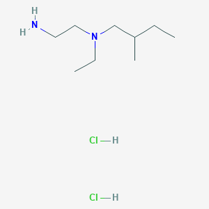 (2-Aminoethyl)(ethyl)(2-methylbutyl)amine dihydrochloride