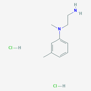 N-(2-aminoethyl)-N,3-dimethylaniline dihydrochloride