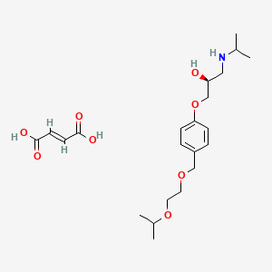 (S)-bisoprolol monofumarate