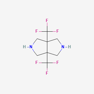 3a,6a-Bis(trifluoromethyl)-octahydropyrrolo[3,4-c]pyrrole