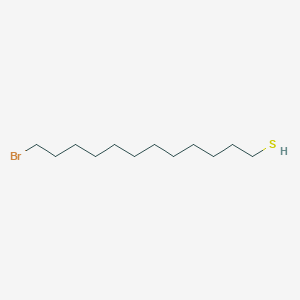molecular formula C12H25BrS B1383429 12-Bromododecane-1-thiol CAS No. 176109-91-4