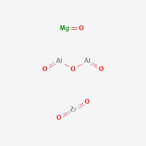 molecular formula Al2MgO6Zr B13834362 Magnesium aluminum zirconium oxide 