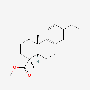 molecular formula C21H30O2 B13834500 methyl (1S,4aS,10aR)-1,4a-dimethyl-7-propan-2-yl-2,3,4,9,10,10a-hexahydrophenanthrene-1-carboxylate 