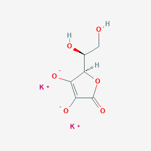 molecular formula C6H6K2O6 B13834528 L-ascorbicacid2-sulfatedipotassiumsalt 