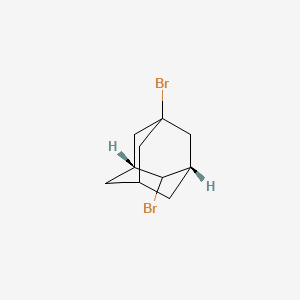 molecular formula C10H14Br2 B13834536 Rel-(1s,3R,4r,5S,7r)-1,4-dibromoadamantane CAS No. 39646-73-6