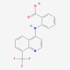 molecular formula C17H11F3N2O2 B138347 Floctafenic acid CAS No. 36783-34-3