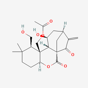 molecular formula C22H30O7 B13834776 Isodonoiol 