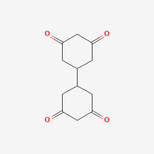 molecular formula C12H14O4 B13834808 Bicyclohexyl-3,5-dione 
