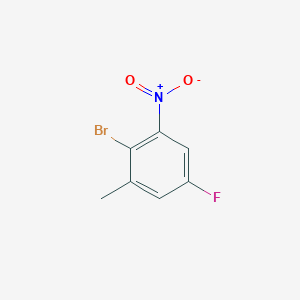 2-Bromo-5-fluoro-1-methyl-3-nitrobenzene
