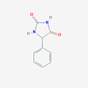 molecular formula C9H8N2O2 B013835 Phenylhydantoin CAS No. 89-24-7