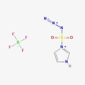 1-(Azidosulfonyl)-1H-imidazol-3-ium tetrafluoroborate