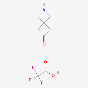 2-Azaspiro[3.3]heptan-6-one trifluoroacetate