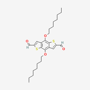 4,8-Bis(n-octyloxy)benzo[1,2-b:4,5-b']dithiophene-2,6-dicarbaldehyde