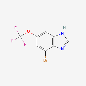 4-Bromo-6-(trifluoromethoxy)-1H-benzimidazole