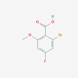 2-Bromo-4-fluoro-6-methoxybenzoic acid