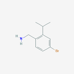 4-Bromo-2-(1-methylethyl)-benzenemethanamine