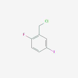 2-Fluoro-5-iodobenzyl chloride