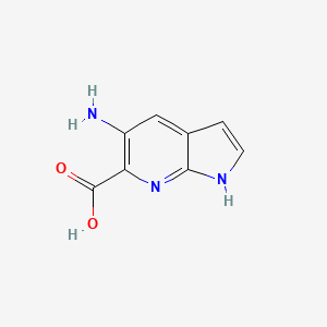 5-Amino-7-azaindole-6-carboxylic acid