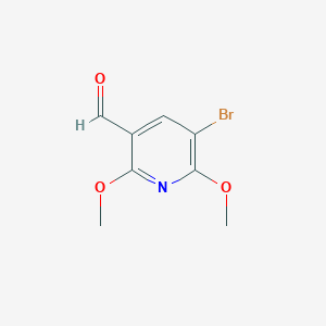5-Bromo-2,6-dimethoxypyridine-3-carbaldehyde