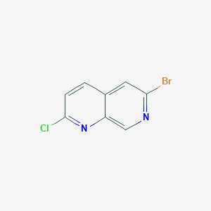 6-Bromo-2-chloro-1,7-naphthyridine