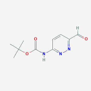 tert-butyl N-(6-formylpyridazin-3-yl)carbamate