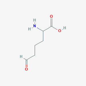 molecular formula C₇H₁₃NO₅ B138356 Allysine CAS No. 1962-83-0