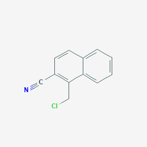 1-(Chloromethyl)naphthalene-2-carbonitrile