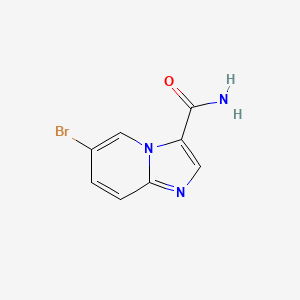 6-Bromoimidazo[1,2-a]pyridine-3-carboxamide