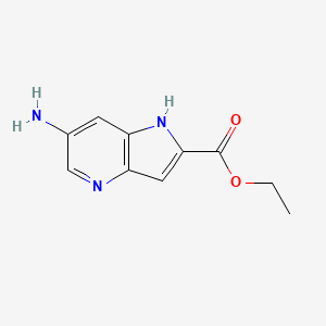 6-Amino-4-azaindole-2-carboxylic acid ethyl ester
