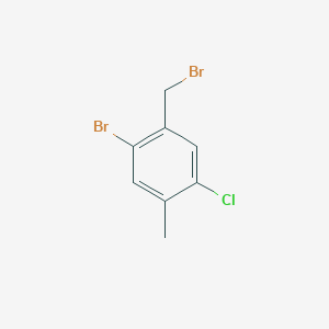 1-Bromo-2-(bromomethyl)-4-chloro-5-methylbenzene