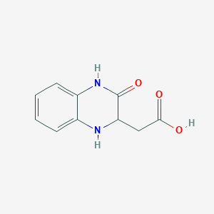 1,2,3,4-Tetrahydro-3-oxo-2-quinoxalineacetic acid
