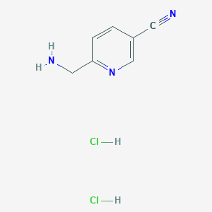 6-(Aminomethyl)pyridine-3-carbonitrile dihydrochloride