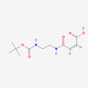 3-(2-Tert-butoxycarbonylamino-ethylcarbamoyl)-acrylic acid
