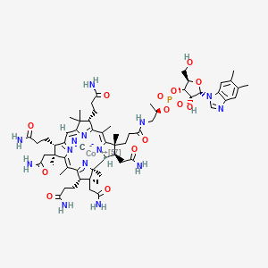 molecular formula C63H88CoN14O14P- B13835782 Vitamin B12-57Co 
