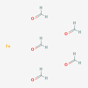 molecular formula C5H10FeO5 B13836026 FER pentacarbonyle [French] 