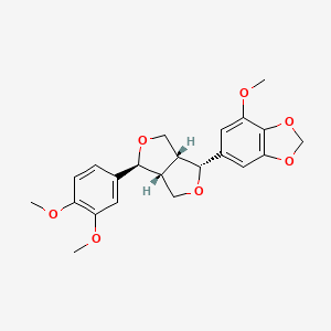 3,4,5'-Trimethoxy-3',4'-methylenedioxy-7,9':7',9-diepoxylignan