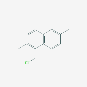 B1383632 1-(Chloromethyl)-2,6-dimethylnaphthalene CAS No. 107517-28-2