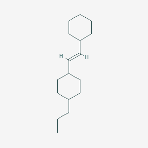 molecular formula C17H30 B13836422 trans,trans-4-Propyldicyclohexylethylene 