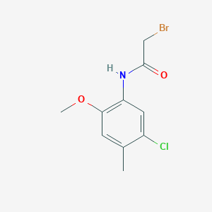 2-Bromo-n-(5-chloro-2-methoxy-4-methylphenyl)acetamide