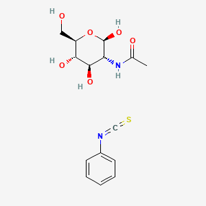 molecular formula C15H20N2O6S B13836856 N-acetyl-beta-d-glucosamine phenylisothiocyanate 