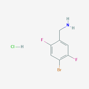 4-Bromo-2,5-difluorobenzylamine hydrochloride
