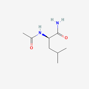 molecular formula C8H16N2O2 B13836956 N-Acetyl-D-leucine amide 