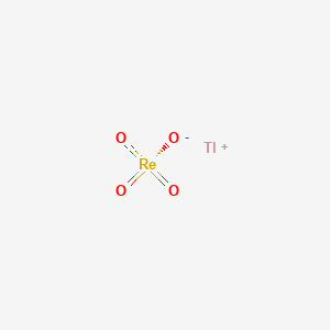 molecular formula O4ReTl B13837034 Thallium(I) perrhenate 