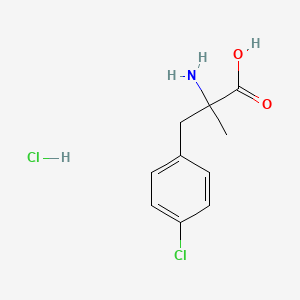 2-Amino-3-(4-chlorophenyl)-2-methylpropanoic acid hydrochloride