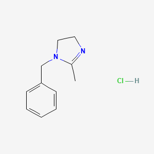 1-benzyl-2-methyl-4,5-dihydro-1H-imidazole hydrochloride