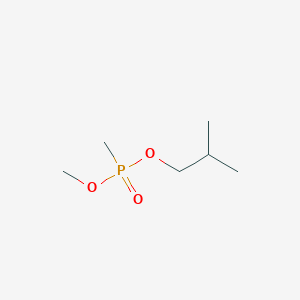 molecular formula C6H15O3P B138371 Isobutyl methyl methylphosphonate CAS No. 150799-85-2