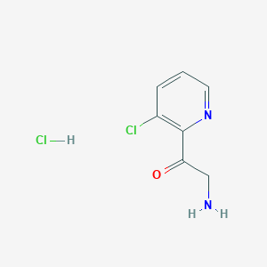 2-Amino-1-(3-chloropyridin-2-yl)ethan-1-one hydrochloride