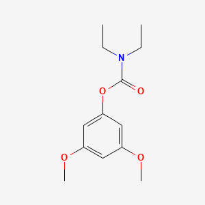 molecular formula C13H19NO4 B13837121 3,5-Dimethoxyphenyl diethylcarbamate 