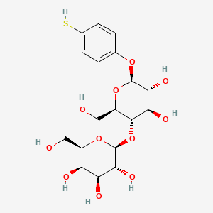 molecular formula C18H26O11S B13837343 4-Thiophenyl-beta-lactoside 